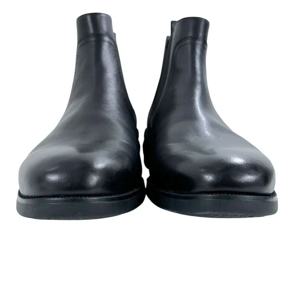 Johnston & Murphy XC4® Elkins Black Leather Chelsea Boot Men’s Size 13